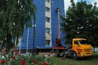 Восстановление инфраструктуры Луганска строителями из РФ