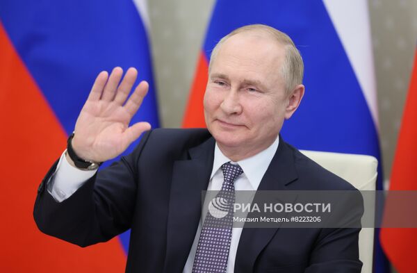 Президент РФ В. Путин принял участие в XIV саммите БРИКС