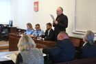 Участники судебного процесса о признании геноцида советского народа в Крыму в зале Верховного суда Республики Крым в Симферополе. Место: Россия, Республика Крым, Симферополь. Автор: Константин Михальчевский/РИА Новости. Судебный процесс о признании геноцида советского народа в Крыму