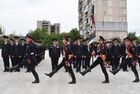 Выпускники академии МВД ДНР во время торжественной церемонии вручения дипломов в Мариуполе. Место: Донецкая народная республика, Мариуполь. Автор: Сергей Батурин/РИА Новости. Выпуск молодых офицеров академии МВД ДНР