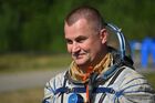 Космонавт Роскосмоса Алексей Овчинин после окончания тренировки экипажа МКС-70 по действиям после посадки спускаемого аппарата на водную поверхность на территории Ногинского спасательного центра МЧС России в Московской области. Место: Россия, Московская область. Автор: Евгений Одиноков/РИА Новости. Тренировки экипажа МКС-70 по действиям после посадки спускаемого аппарата на водную поверхность