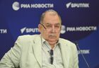 Профессор факультета политологии МГУ имени М.В. Ломоносова Сергей Черняховский во время видеомоста Москва - Симферополь к 80-летию обороны Севастополя в Международном мультимедийном пресс-центре "Россия сегодня" в Москве. Место: Россия, Москва. Автор: Владимир Трефилов/РИА Новости. Видеомост Москва - Симферополь к 80-летию обороны Севастополя