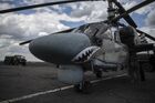 Вертолет Ка-52 на полевом аэродроме в зоне проведения специальной военной операции. Автор: Валентин Капустин. Полевой аэродром в зоне проведения спецоперации