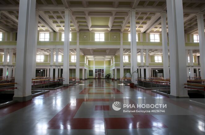 Цех отчистки воды на Восточной станции водоподготовки в Москве. Место: Россия, Москва. Автор: Виталий Белоусов/РИА Новости. Восточная станция водоподготовки