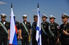 Открытие памятника погибшим морякам в Мариуполе