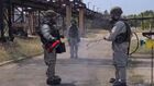 Российские военные проверяют химпредприятия, повреждённые обстрелами ВСУ в Донбассе