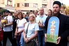 Акция в Белграде против проведения гей-парада