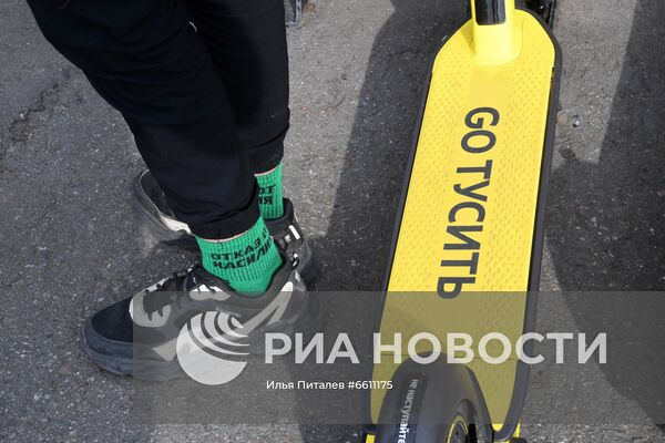 Яндекс Go запустил сервис электросамокатов в Москве
