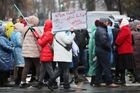 Акция в Киеве против ограничений в связи с коронавирусом