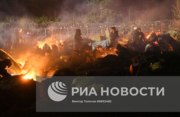 Ситуация на белорусско-польской границе