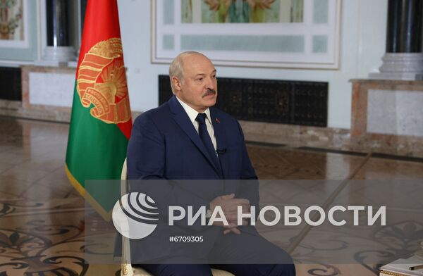 Интервью президента Белоруссии А. Лукашенко РИА Новости