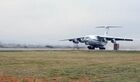 Военно-транспортный самолет Ил-76 ВКС России с подразделением миротворческого контингента ВС Таджикистана из состава миротворческих сил ОДКБ вылетает из аэропорта Гиссар Республики Таджикистан в Республику Казахстан. В соответствии с решением Совета коллективной безопасности ОДКБ, принятым 6 января 2022 г., в Республику Казахстан на ограниченный по времени период для стабилизации и нормализации обстановки направлены Коллективные миротворческие силы Организации договора о коллективной безопасности. В их состав вошли подразделения вооруженных сил Российской Федерации, Республики Белоруссия, Республики Армения, Республики Таджикистан и Киргизской Республики. Стоп-кадр с видео. Изображение является раздаточным материалом, предоставлено третьей стороной. Только редакционное использование. Запрет на архивирование, коммерческое использование, рекламную кампанию. Место: Таджикистан. Военные Таджикистана и Армении из состава миротворцев ОДКБ вылетают в Казахстан