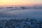 Утренний мороз в Новосибирске