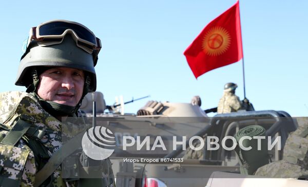 Возвращение миротворцев ОДКБ в Кыргызстан