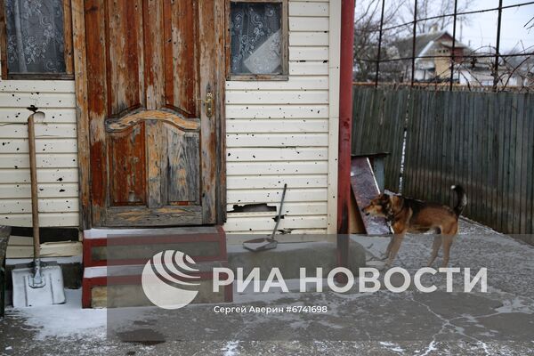 Обстановка на передовой под Докучаевском