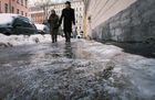 Зимняя оттепель в Санкт-Петербурге