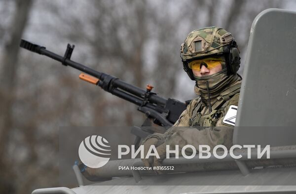 Сотрудники Росгвардии в Херсонской области
