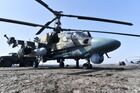 Работа экипажей вертолётов по прикрытию и сопровождению колонн на Харьковском направление спецоперации