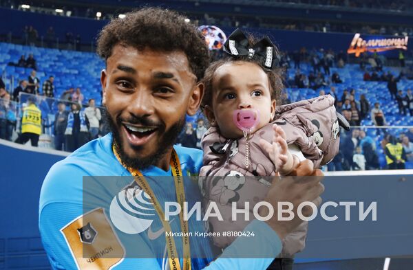 Футбол. Празднование чемпионства ФК "Зенит"