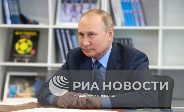 Рабочая поездка президента РФ В. Путина в Сочи