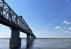 Трансграничный мост через реку Амур в Китай