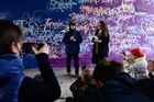 Открытие арт-объекта "Стена памяти" в Екатеринбурге