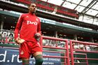 Игрок ФК "Локомотив" Вильсон Изидор перед началом матча 29-го тура чемпионата России по футболу среди клубов Премьер-лиги между командами ФК "Локомотив" (Москва) и ФК "Динамо" (Москва). Место: Россия, Москва. Автор: Павел Бедняков/РИА Новости. Футбол. РПЛ. Матч "Локомотив" - "Динамо"
