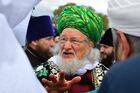Верховный муфтий России, председатель Центрального духовного управления мусульман России Талгат Таджуддин на праздновании 1100-летия со Дня принятия ислама Волжской Булгарией на территории Болгарского государственного историко-архитектурного музея-заповедника. Место: Россия, Республика Татарстан, Булгар. Автор: Олег Казанцев/РИА Новости. Празднование 1100-летия со Дня принятия ислама Волжской Булгарией